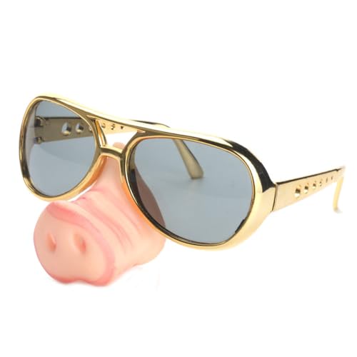 ieron Neuartige Schweinenase-Brille, Party-Sonnenbrille, alberne Brille, Verkleidungs-Sonnenbrille, Schweinekostüm, lustige Sonnenbrille für Erwachsene, Frauen, Damen, Männer, Geburtstag ieron Neuartige Schweinenase-Brille, Party-Sonnenbrille, alberne Brille, Verkleidungs-Sonnenbrille, Schweinekostüm, lustige Sonnenbrille für Erwachsene, Frauen, Damen, Männer, Geburtstag von Ieron