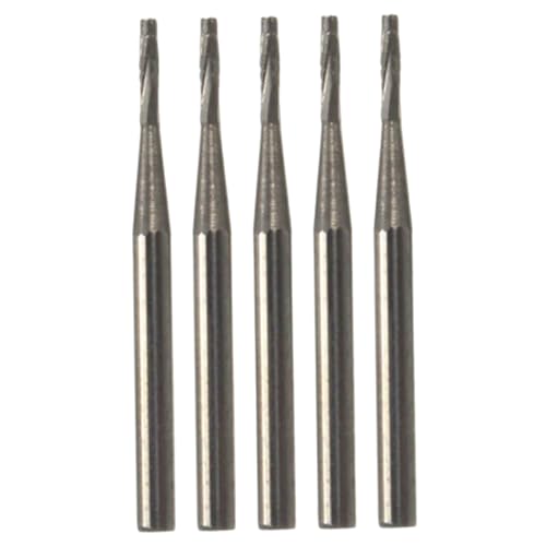5pcs Glasbohrer, 0, 9 mm Wolfram -Stahlkarbid -Bohrer für Auto Windschutzscheibe Rock -Harz, Bit Set von Iewroyt