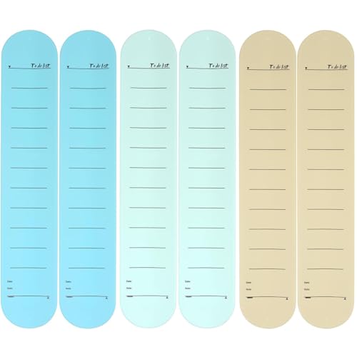 6 PCs Notizbauer Armband für DO List Memo Reminder Armband tragbar mit Lineal wiederverwendbares wasserdicht 6 PCs Notizbauer Armband für DO List Memo Reminder Armband tragbar mit Lineal wiederverwendbares wasserdicht von Iewroyt