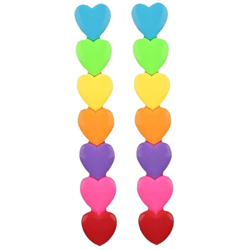 Iewroyt 2pcs stapelbare Marker 6 Pastellfarben in 1 Meißelspitze Highlighters Plastik Herzform Highlighters für Kinderschule Zeichnen Malerei Schreibbüro Vorräte Vorräte Iewroyt 2pcs stapelbare Marker 6 Pastellfarben in 1 Meißelspitze Highlighters Plastik Herzform Highlighters für Kinderschule Zeichnen Malerei Schreibbüro Vorräte Vorräte von Iewroyt