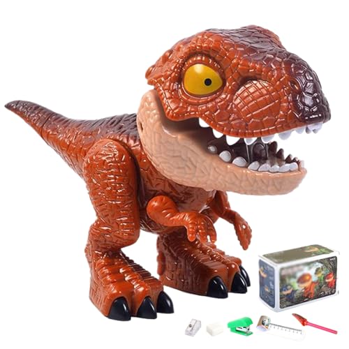 Iewroyt Dinosaurier -Briefpapier -Set, 5 in 1 Kid Stationery Set umfasst Herrscher, Bleistift, Bleistiftschärfer, Bindmaschine und Radiergummi, potenzielle Dinosaurierschule, Stil 1 Iewroyt Dinosaurier -Briefpapier -Set, 5 in 1 Kid Stationery Set umfasst Herrscher, Bleistift, Bleistiftschärfer, Bindmaschine und Radiergummi, potenzielle Dinosaurierschule, Stil 1 von Iewroyt