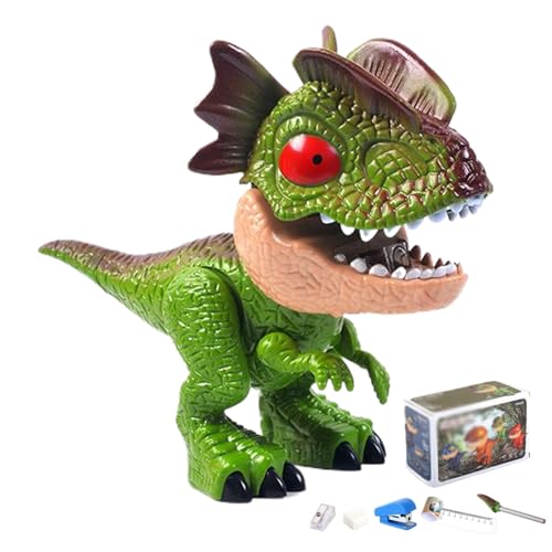 Iewroyt Dinosaurier -Briefpapier -Set, 5 in 1 Kid Stationery Set umfasst Herrscher, Bleistift, Bleistiftspitzer, Bindmaschine und Radiergummi, potenzielle Dinosaurierschule, Style 2 Iewroyt Dinosaurier -Briefpapier -Set, 5 in 1 Kid Stationery Set umfasst Herrscher, Bleistift, Bleistiftspitzer, Bindmaschine und Radiergummi, potenzielle Dinosaurierschule, Style 2 von Iewroyt