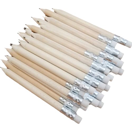 Iewroyt Golfstifte mit Radiergummi 100pcs 4 Länge Fine Tipp Golfstifte Holz HB Mini Tragbarer Ersatz Mehrzweck für, Büro, Schule Iewroyt Golfstifte mit Radiergummi 100pcs 4 Länge Fine Tipp Golfstifte Holz HB Mini Tragbarer Ersatz Mehrzweck für, Büro, Schule von Iewroyt