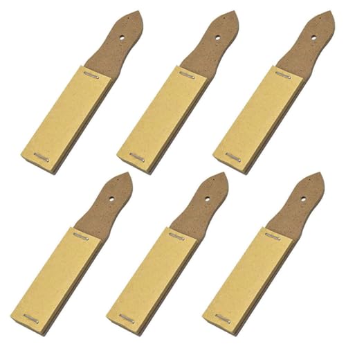 Iewroyt Schleifpapierstiftzeiger Spitzer 2 Schicht Bleistiftspitze Polierwischer Skizze Tool 6pcs Iewroyt Schleifpapierstiftzeiger Spitzer 2 Schicht Bleistiftspitze Polierwischer Skizze Tool 6pcs von Iewroyt