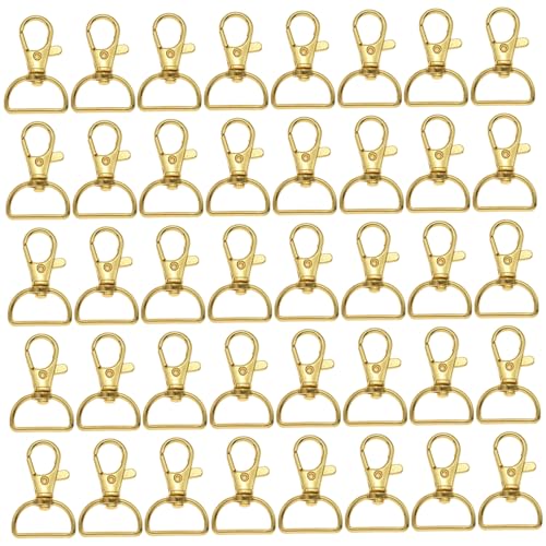Swivel Snap Hooks 40pcs Sturdige Schwenkverschlusshaken in der Breite 20mm Schlüsselkette Zinklegierung Schlüsselketten Clip Gold D Ring Clips für Lanyard -Geldbörsen -Hardware DIY -Handwerk Swivel Snap Hooks 40pcs Sturdige Schwenkverschlusshaken in der Breite 20mm Schlüsselkette Zinklegierung Schlüsselketten Clip Gold D Ring Clips für Lanyard -Geldbörsen -Hardware DIY -Handwerk von Iewroyt