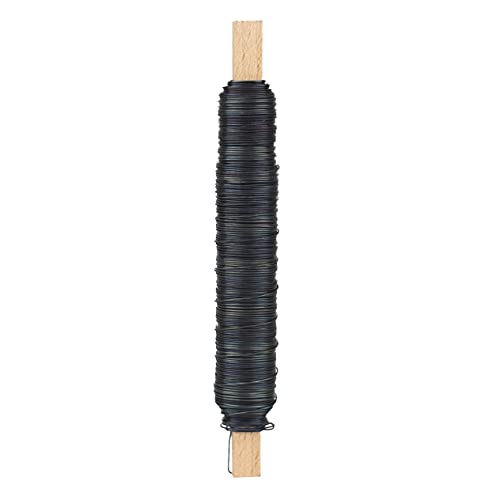 IFLO®Blumendraht & Basteldraht Grün – Floristik- und Wickeldraht für Blumen, Kränze & Garten, flexibel & robust, auf Spule (3er Pack - Wickeldraht Ø 0,65mm x 38m blau) von Iflo