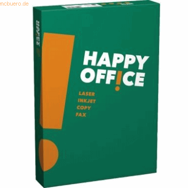Igepa Kopierpapier Happy Office A4 80g/qm weiß VE=500 Blatt von Igepa