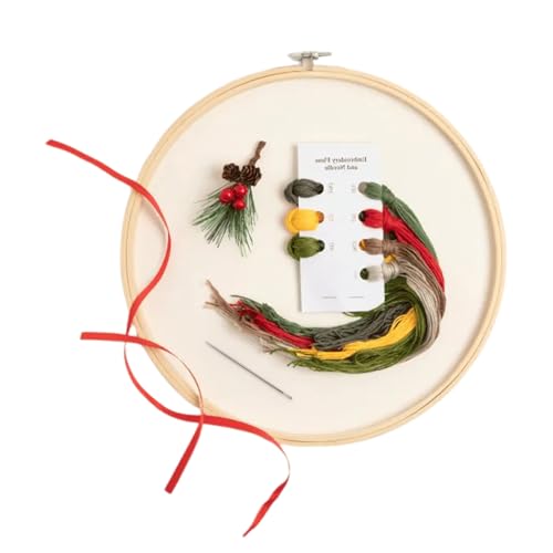 Ihdjasg Advents Stickerei,25 Tage Countdown Kalender Stickerei Deko | Weihnachtliche DIY Dekoration für Haushalt Winter Weihnachten Erwachsene Frauen Männer Weihnachtskrippe von Ihdjasg