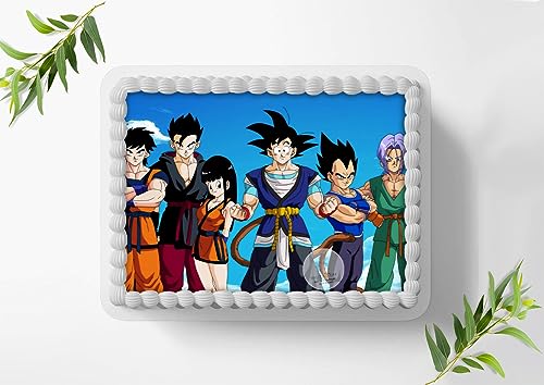 Für den Geburtstag ein Tortenbild, Rechteckig A4, Zuckerbild mit dem Motiv: Dragonball, Essbares Foto für Torten, Tortenaufleger - 0884z Für den Geburtstag ein Tortenbild, Rechteckig A4, Zuckerbild mit dem Motiv: Dragonball, Essbares Foto für Torten, Tortenaufleger - 0884z von Ihr Onlineshop Digital-on 24