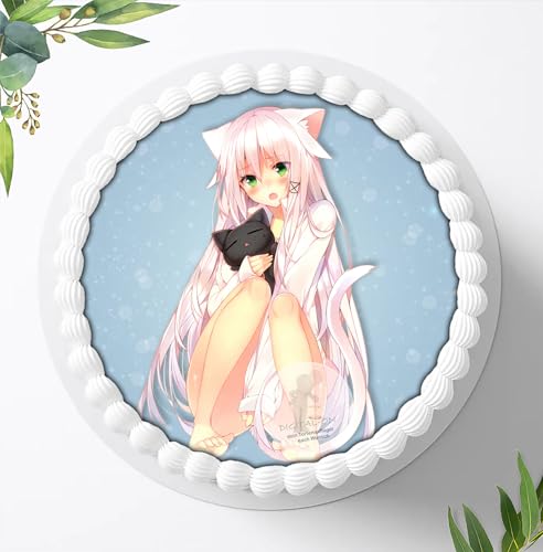 Für den Geburtstag ein Tortenbild, Zuckerbild mit dem Motiv: Manga Anime, Essbares Foto für Torten, Tortenaufleger Ø 20cm 0324w Für den Geburtstag ein Tortenbild, Zuckerbild mit dem Motiv: Manga Anime, Essbares Foto für Torten, Tortenaufleger Ø 20cm 0324w von Ihr Onlineshop Digital-on 24