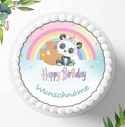 Für die Geburtstags Torte, Zuckerbild kompatibel mit: Einhorn Tortenbild Personalisiert, Essbares Foto für Torten, Fondant, Tortenaufleger Ø 20cm, 0254z Für die Geburtstags Torte, Zuckerbild kompatibel mit: Einhorn Tortenbild Personalisiert, Essbares Foto für Torten, Fondant, Tortenaufleger Ø 20cm, 0254z von Ihr Onlineshop Digital-on 24