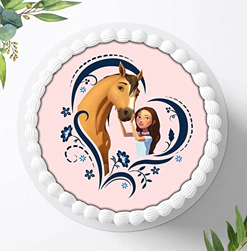 Für die Geburtstags Torte, Zuckerbild kompatibel mit: Spirit Tortenbild, Essbares Foto für Torten, Fondant, Tortenaufleger Ø 20cm, 0923z Für die Geburtstags Torte, Zuckerbild kompatibel mit: Spirit Tortenbild, Essbares Foto für Torten, Fondant, Tortenaufleger Ø 20cm, 0923z von Ihr Onlineshop Digital-on 24
