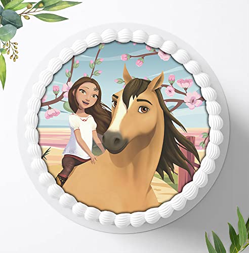 Für die Geburtstags Torte, Zuckerbild kompatibel mit: Spirit Tortenbild, Essbares Foto für Torten, Fondant, Tortenaufleger Ø 20cm, 0928z Für die Geburtstags Torte, Zuckerbild kompatibel mit: Spirit Tortenbild, Essbares Foto für Torten, Fondant, Tortenaufleger Ø 20cm, 0928z von Ihr Onlineshop Digital-on 24