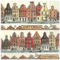 Serviette "Amsterdam" - 20 Stück von Multi