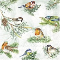 Serviette "Birds on Branch" von Ihr