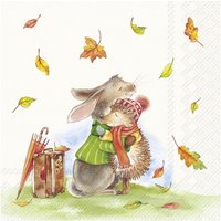 Serviette "Friends forever" von Ihr
