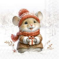 Serviette "Geschenk für Dich" von Ihr