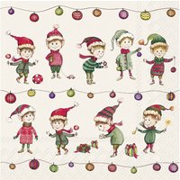 Serviette "Gnome Fun" Serviette "Gnome Fun" von Ihr