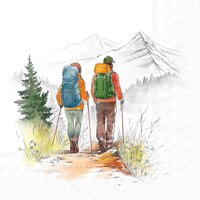 Serviette "Hiking" von Ihr