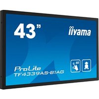 iiyama ProLite TF4339ASB1AG UHD-Touch-Display, schwarz, 108,0 cm (43,0 Zoll) von Iiyama