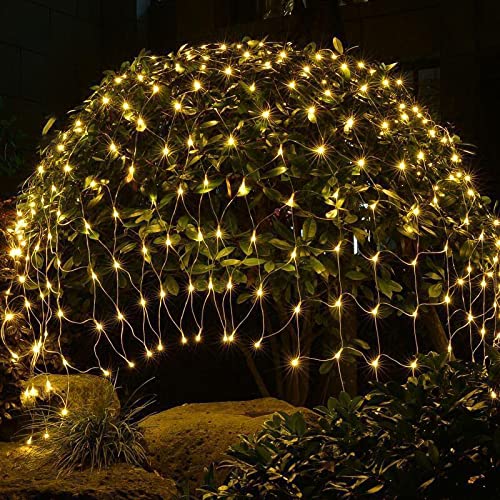 Ikodm LED Lichternetz 1.5x1.5m 96 LED Lichternetz Warmweiß Lichterkette Netz 8 Modi Lichterkettennetz Mit Controller für Zimmer Innen und Außen Ikodm LED Lichternetz 1.5x1.5m 96 LED Lichternetz Warmweiß Lichterkette Netz 8 Modi Lichterkettennetz Mit Controller für Zimmer Innen und Außen von Ikodm