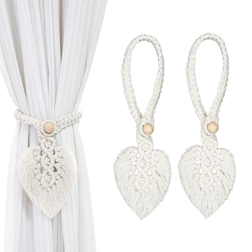 2 Stücke Boho -Vorhang Tiebacks,Beige Vorhang Holdbacks,Boho -Vorhang Quaste Tassel Tiebacks Für Schlafzimmer,Binden Sie Vorhänge Für Fenster Gemütlich Zimmerdekor Ästhetisch,Makrame Wand Hängende 2 Stücke Boho -Vorhang Tiebacks,Beige Vorhang Holdbacks,Boho -Vorhang Quaste Tassel Tiebacks Für Schlafzimmer,Binden Sie Vorhänge Für Fenster Gemütlich Zimmerdekor Ästhetisch,Makrame Wand Hängende von Ikosora