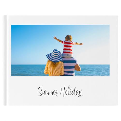 Fotobuch personalisiert online erstellen mit fotos Hardcover - Exclusive, 26 Seiten Horizontal Fotoalbum zum selbstgestalten erstellen mit eigenen bildern perfekt für Hochzeit, Urlaub, Weihnachten Fotobuch personalisiert online erstellen mit fotos Hardcover - Exclusive, 26 Seiten Horizontal Fotoalbum zum selbstgestalten erstellen mit eigenen bildern perfekt für Hochzeit, Urlaub, Weihnachten von IlFotoAlbum