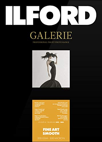 ILFORD GALERIE FineArt Smooth 200gsm A4 - 210mm x 297mm 25 Blatt ILFORD GALERIE FineArt Smooth 200gsm A4 - 210mm x 297mm 25 Blatt von Ilford