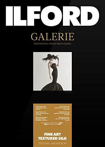ILFORD GALERIE FineArt Textured Silk 270 gsm A3+ - 329 mm x 483 mm 25 Blatt von Ilford