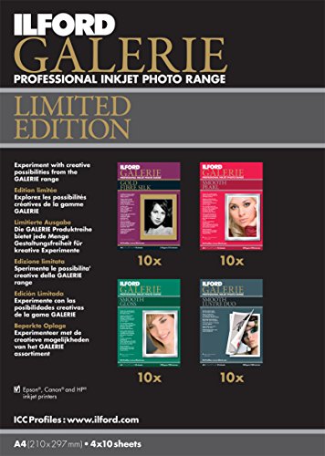 Ilford 2001376 Galerie Profesional Limited Edition 10X4 A4 Druckerpapier Ilford 2001376 Galerie Profesional Limited Edition 10X4 A4 Druckerpapier von Ilford