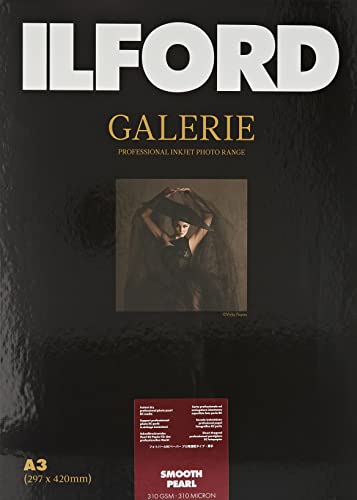 Ilford 2001748.0 Prestige Smooth Pearl Paper, 310g, 25 Blatt, A3, 29,7 x 42 cm Ilford 2001748.0 Prestige Smooth Pearl Paper, 310g, 25 Blatt, A3, 29,7 x 42 cm von Ilford