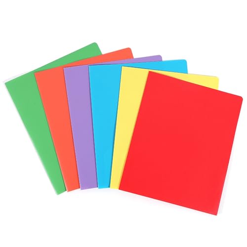 1/6 Stück Zwei-Fächer-Ordner in Briefgröße mit Taschen für 100 Blatt Dokumenten-Organizer, Präsentations-Mappe, robuste Mappe 1/6 Stück Zwei-Fächer-Ordner in Briefgröße mit Taschen für 100 Blatt Dokumenten-Organizer, Präsentations-Mappe, robuste Mappe von Illkjasfc