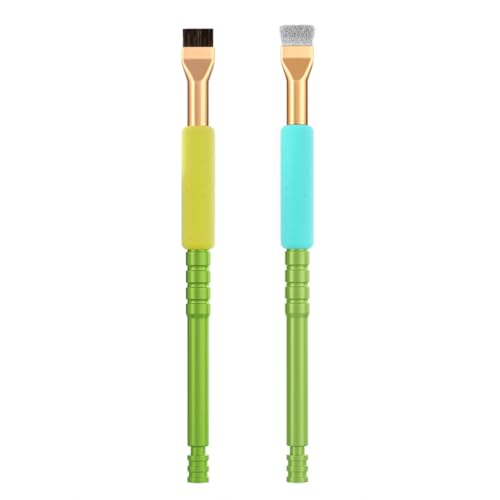 2 x Handy-Motherboard-IC-Reinigungsbürste, ESD-sicher, harte Bürste, Motherboard-Reinigungswerkzeug, Reinigungsbürste für die Reinigung 2 x Handy-Motherboard-IC-Reinigungsbürste, ESD-sicher, harte Bürste, Motherboard-Reinigungswerkzeug, Reinigungsbürste für die Reinigung von Illkjasfc