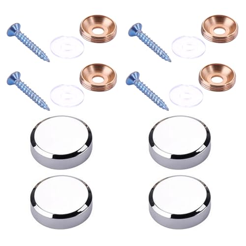 4 Stück Werbetafel-Dekoration, Nägel, Glasbefestigungen, Befestigungsnägel, Werbenägel, Glas, dekorative Schrauben, Befestigungen von Illkjasfc