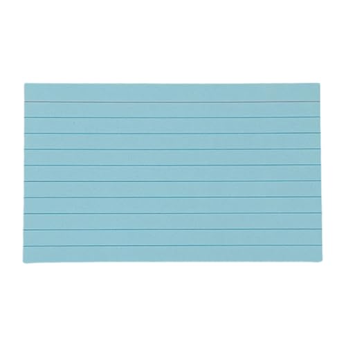Buntes Karteikarten-Notizpapier, 50 Blatt, liniert, 7,6 x 12,7 cm, kleine linierte Notizkarten zum Schreiben, Tagebuch, Studium, Notizkarten Buntes Karteikarten-Notizpapier, 50 Blatt, liniert, 7,6 x 12,7 cm, kleine linierte Notizkarten zum Schreiben, Tagebuch, Studium, Notizkarten von Illkjasfc