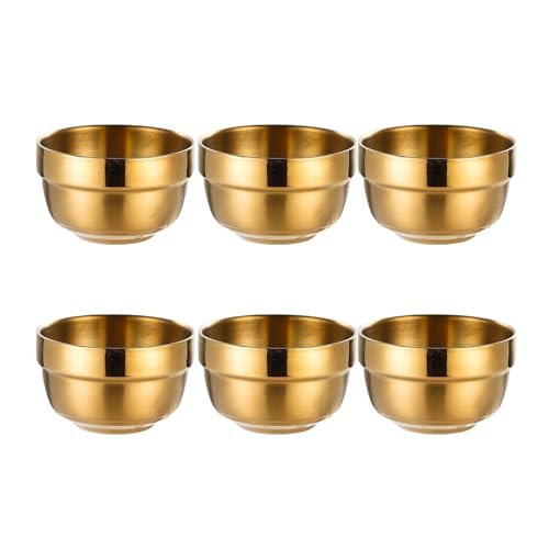 Elegante Trinkbecher aus 304 Edelstahl, 80 ml, 6-teiliges Set, Metallbecher, geeignet für Partys und den täglichen Gebrauch Elegante Trinkbecher aus 304 Edelstahl, 80 ml, 6-teiliges Set, Metallbecher, geeignet für Partys und den täglichen Gebrauch von Illkjasfc