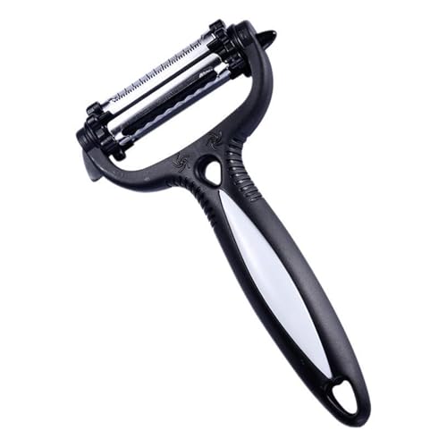 Gemüseschäler mit ergonomischem Griff, stabile Edelstahl-Utensilien für schnelle und einfache Verwendung in der Küche, zufällige Farbauswahl Gemüseschäler mit ergonomischem Griff, stabile Edelstahl-Utensilien für schnelle und einfache Verwendung in der Küche, zufällige Farbauswahl von Illkjasfc