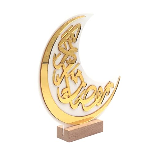 Illkjasfc Acryl-Ramadan-Dekorationen, Eid Mubaraks, Tischdekoration, Ramadans, Tafelaufsätze, Schilder, Ramadans, Mubaraks, Partyzubehör Illkjasfc Acryl-Ramadan-Dekorationen, Eid Mubaraks, Tischdekoration, Ramadans, Tafelaufsätze, Schilder, Ramadans, Mubaraks, Partyzubehör von Illkjasfc