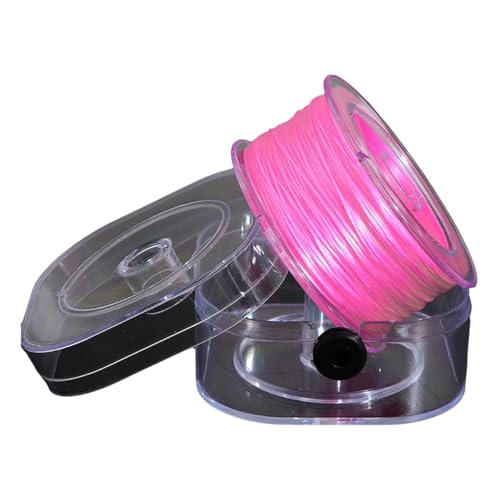 Illkjasfc Elastische Perlenschnur, 0,7 mm, flach, dehnbar, 100 m, zur Schmuckherstellung, für Halsketten, Armbänder, 100 m Illkjasfc Elastische Perlenschnur, 0,7 mm, flach, dehnbar, 100 m, zur Schmuckherstellung, für Halsketten, Armbänder, 100 m von Illkjasfc