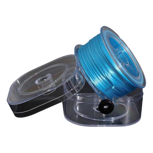 Illkjasfc Elastische Perlenschnur, 0,7 mm, flach, dehnbar, 100 m, zur Schmuckherstellung, für Halsketten, Armbänder, 100 m Illkjasfc Elastische Perlenschnur, 0,7 mm, flach, dehnbar, 100 m, zur Schmuckherstellung, für Halsketten, Armbänder, 100 m von Illkjasfc