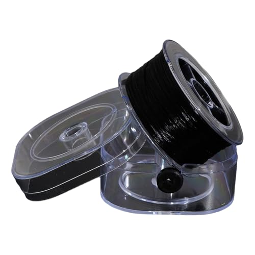 Illkjasfc Elastische Perlenschnur, 0,7 mm, flach, dehnbar, 100 m, zur Schmuckherstellung, für Halsketten, Armbänder, 100 m Illkjasfc Elastische Perlenschnur, 0,7 mm, flach, dehnbar, 100 m, zur Schmuckherstellung, für Halsketten, Armbänder, 100 m von Illkjasfc