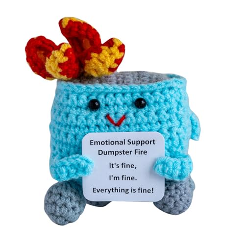 Illkjasfc Handwerklich weiches handgestricktes Garn, Spielzeug-Dekoration mit Emotionsunterstützung, Heimbegeisterte Illkjasfc Handwerklich weiches handgestricktes Garn, Spielzeug-Dekoration mit Emotionsunterstützung, Heimbegeisterte von Illkjasfc