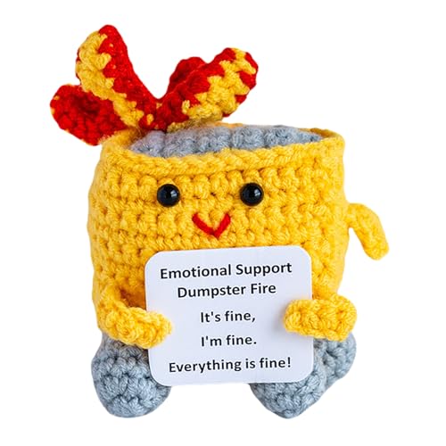 Illkjasfc Handwerklich weiches handgestricktes Garn, Spielzeug-Dekoration mit Emotionsunterstützung, Heimbegeisterte Illkjasfc Handwerklich weiches handgestricktes Garn, Spielzeug-Dekoration mit Emotionsunterstützung, Heimbegeisterte von Illkjasfc