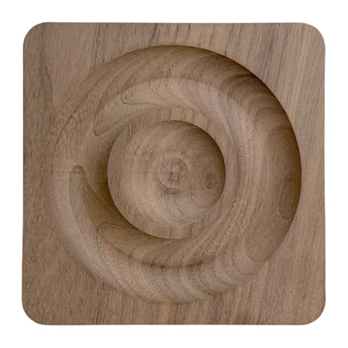 Illkjasfc Holzperlen-Organizer-Tablett, zartes Holz, Schmuck-Aufbewahrungsbrett, dekorativer Präsentationsständer Illkjasfc Holzperlen-Organizer-Tablett, zartes Holz, Schmuck-Aufbewahrungsbrett, dekorativer Präsentationsständer von Illkjasfc