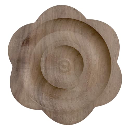 Illkjasfc Holzperlen-Organizer-Tablett, zartes Holz, Schmuck-Aufbewahrungsbrett, dekorativer Präsentationsständer Illkjasfc Holzperlen-Organizer-Tablett, zartes Holz, Schmuck-Aufbewahrungsbrett, dekorativer Präsentationsständer von Illkjasfc