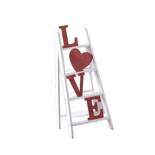 Illkjasfc Holzschild mit Aufschrift "Love Ladder", klein, Tischdekoration für Valentinstag, Romantik, Zuhause, Hochzeit, Partys, Tafelaufsätze, Dekorationen Illkjasfc Holzschild mit Aufschrift "Love Ladder", klein, Tischdekoration für Valentinstag, Romantik, Zuhause, Hochzeit, Partys, Tafelaufsätze, Dekorationen von Illkjasfc
