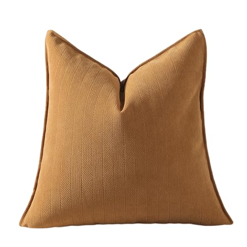 Illkjasfc Kissenbezug für Sofa, Couch, Bett, Wohnzimmer, dekorativ, einfarbig, weicher Plüschstoff, 45 x 45 cm von Illkjasfc