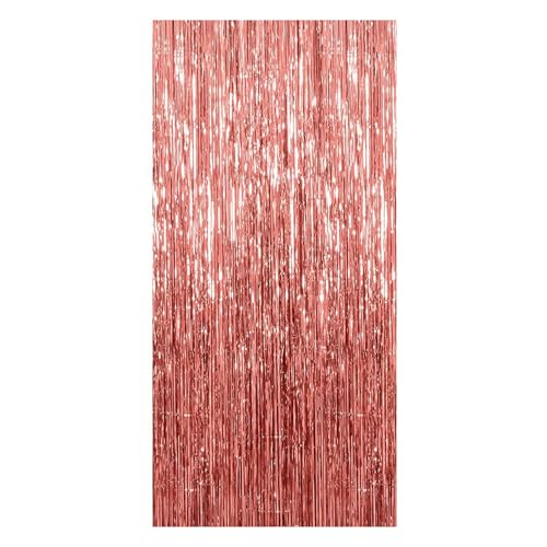 Illkjasfc Luftschlangen aus Aluminiumfolie, bunt, metallisch, Lametta-Fransen, Vorhang, Hintergrund, Urlaubsbedarf, Abschlussfeier, Party-Dekoration Illkjasfc Luftschlangen aus Aluminiumfolie, bunt, metallisch, Lametta-Fransen, Vorhang, Hintergrund, Urlaubsbedarf, Abschlussfeier, Party-Dekoration von Illkjasfc