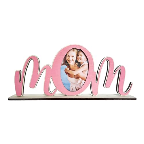 Illkjasfc Mamas Holz-Buchstaben-Bilderrahmen-Set mit Ständer von Kindern bis zum Geburtstag der Eltern Illkjasfc Mamas Holz-Buchstaben-Bilderrahmen-Set mit Ständer von Kindern bis zum Geburtstag der Eltern von Illkjasfc