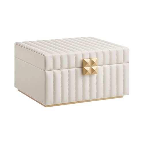 Illkjasfc Moderner Schmuckhalter, stilvolle 2-lagige Schmuckschatulle mit Brille, elegantes 2-lagiges Display Illkjasfc Moderner Schmuckhalter, stilvolle 2-lagige Schmuckschatulle mit Brille, elegantes 2-lagiges Display von Illkjasfc